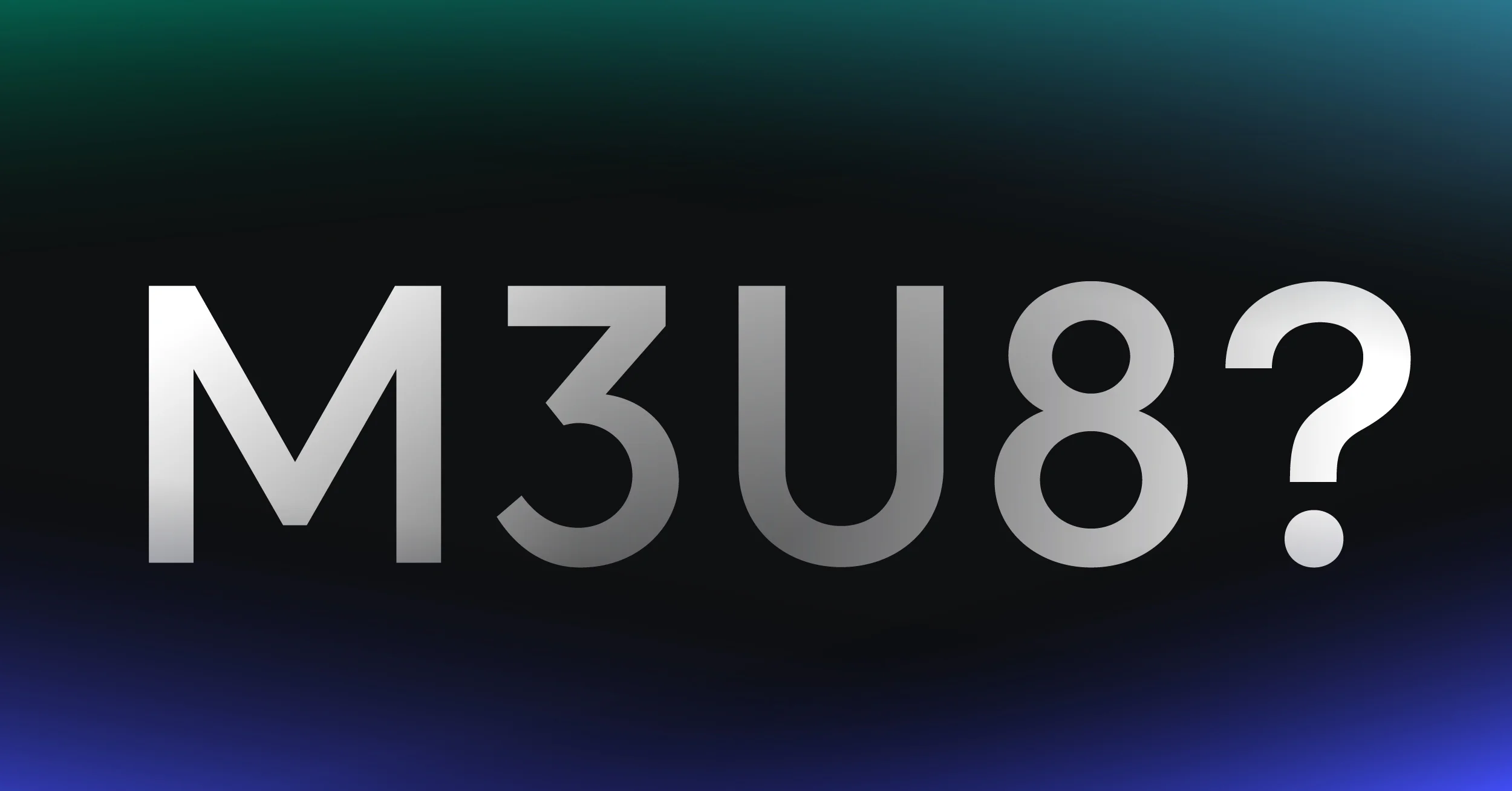 M3U8 IPTV playlist file opened on a laptop screen showing stream URLs